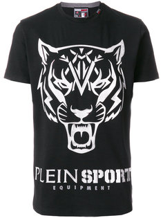 футболка с принтом тигра Plein Sport