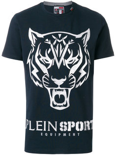 футболка с принтом тигра Plein Sport