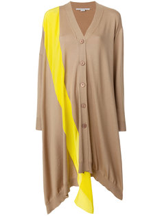 asymmetric stripe soft-knit cardigan Stella McCartney