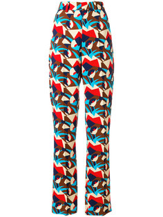 geometric patterned trousers Marni