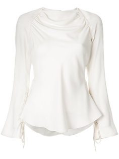 draped peplum blouse Marni