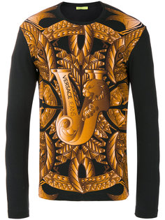 толстовка с принтом Versace Jeans