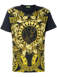 футболка с барочным принтом Versace Jeans