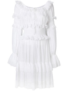 платье с рюшами Dolce &amp; Gabbana