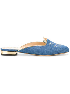 Kitty slippers Charlotte Olympia