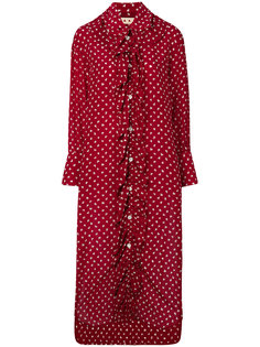 bow trim shirt dress Marni