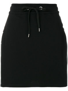 side zip logo skirt  Versus
