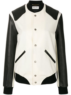 Heaven varsity jacket Saint Laurent