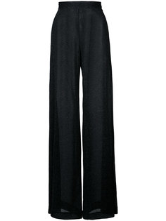 широкие брюки  из люрекса Rachel Comey