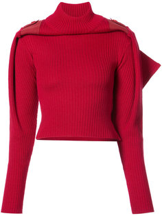 драпированный свитер в рубчик  Y / Project