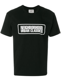 футболка с нашивкой логотипа Neighborhood