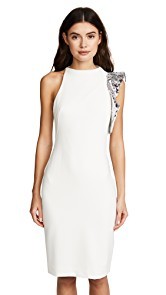 Black Halo Pabla Colorblock Sheath Dress