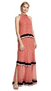 Derek Lam 10 Crosby Tiered Maxi Dress