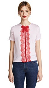 Giambattista Valli Lace T-Shirt