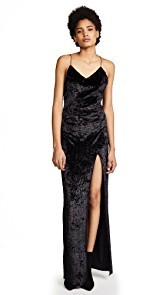Hudson x Baja East Velour Dress