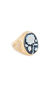 Jacquie Aiche Large Rose Cameo Ring