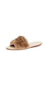 Loeffler Randall Isabel Shearling Slides