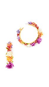 Mercedes Salazar Rainbow Days Hoop Earrings