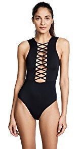 OYE Swimwear Jasmine Lace Up One Piece