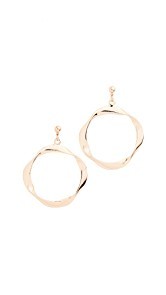 Shashi Riley Hoop Earrings