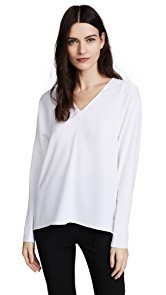 Tibi V Neck Dolman Top