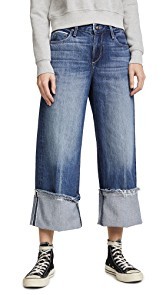 Tortoise Canni Slouchy Crop Wideleg Jeans