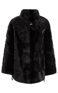 Короткая норковая шуба Flaumfeder