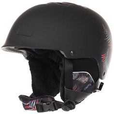Шлем для сноуборда Roxy Happyland True Black/Neon Palm