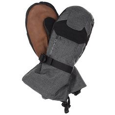 Варежки сноубордические Dakine Leather Scout Mitt Carbon