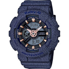 Кварцевые часы женские Casio G-Shock Baby-g ba-110de-2a1 Blue