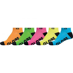 Комлект носков Globe Ankle Sock Neon Pack