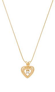 Ожерелье nora heart &amp; crystal charm - Vanessa Mooney