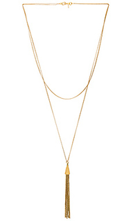 Ожерелье double chain tassel - Vanessa Mooney
