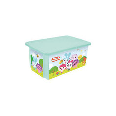 Ящик для хранения игрушек Little Angel "Малышарики", 17 л.