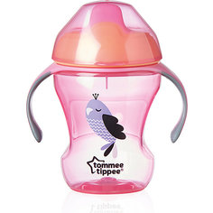 Поильник Tommee Tippee "Explora" Easy Drink от 6 мес, 230 мл, розовый