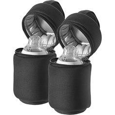 Термосумки для бутылочек Tommee Tippee "Closer to Nature" 2 шт., черные