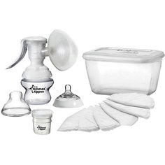 Ручной молокоотсос Tommee Tippee "Closer To Nature" с аксессуарами