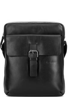 Кожаная сумка через плечо с двумя отделами Strellson