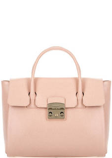 Кожаная сумка с короткими ручками Furla