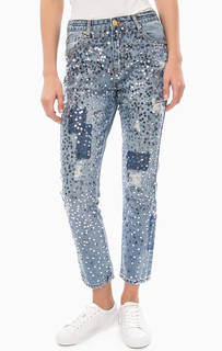 Синие джинсы бойфренды Silvian Heach