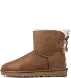 Коричневые замшевые полусапоги UGG Australia