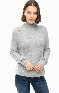 Серый трикотажный свитер Mustang