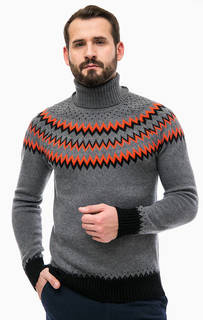 Шерстяной свитер с высоким воротом Strellson