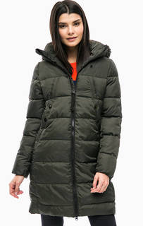 Длинная зимняя куртка на молнии G Star RAW