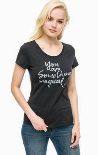 Приталенная футболка с принтом Mustang