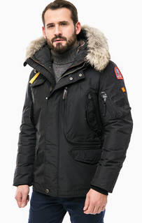 Пуховик RIGHT HAND с капюшоном и съемной подкладкой Parajumpers