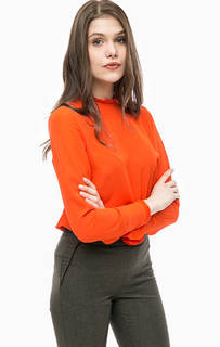Оранжевая блуза свободного кроя Vero Moda