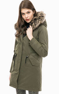 Парка с капюшоном и карманами Only