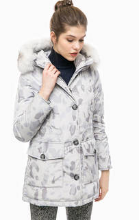 Парка с камуфляжным принтом Woolrich