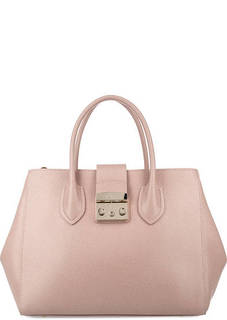 Кожаная сумка с плечевым ремнем Furla